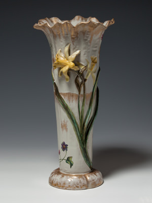 花器 水仙文 1884年−1904年 個人蔵