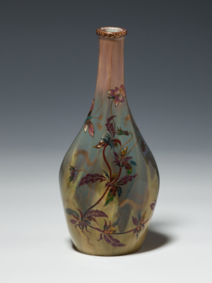 花器 草花文 1889年−1904年 個人蔵