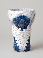 「花文花瓶」ビング オー グレンダール1920年 塩川コレクション