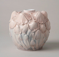 「一夜茸花瓶」ビング オー グレンダール1895-98年 塩川コレクション