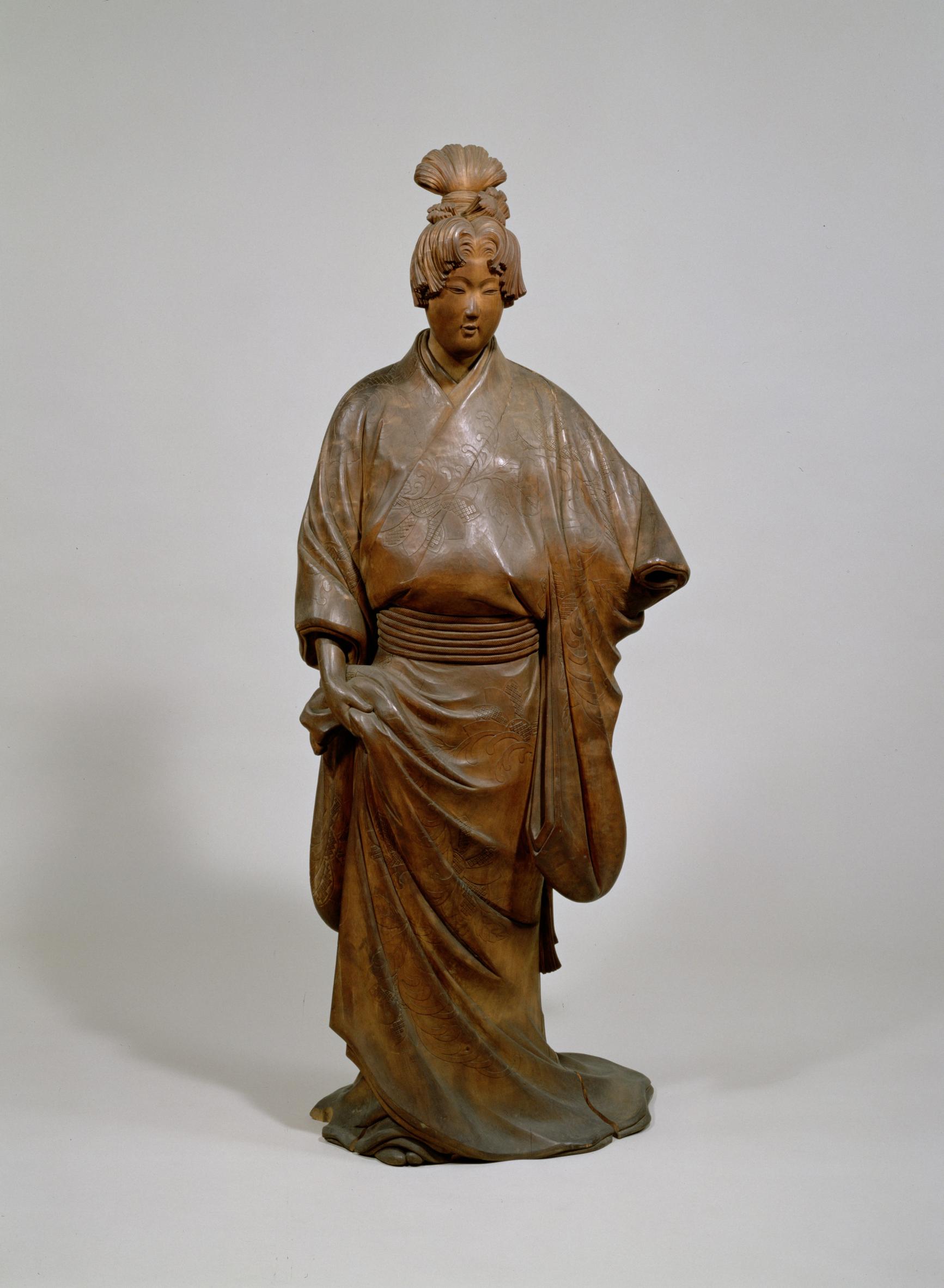 (1)板谷波山「元禄美人」1894年東京藝術大学蔵