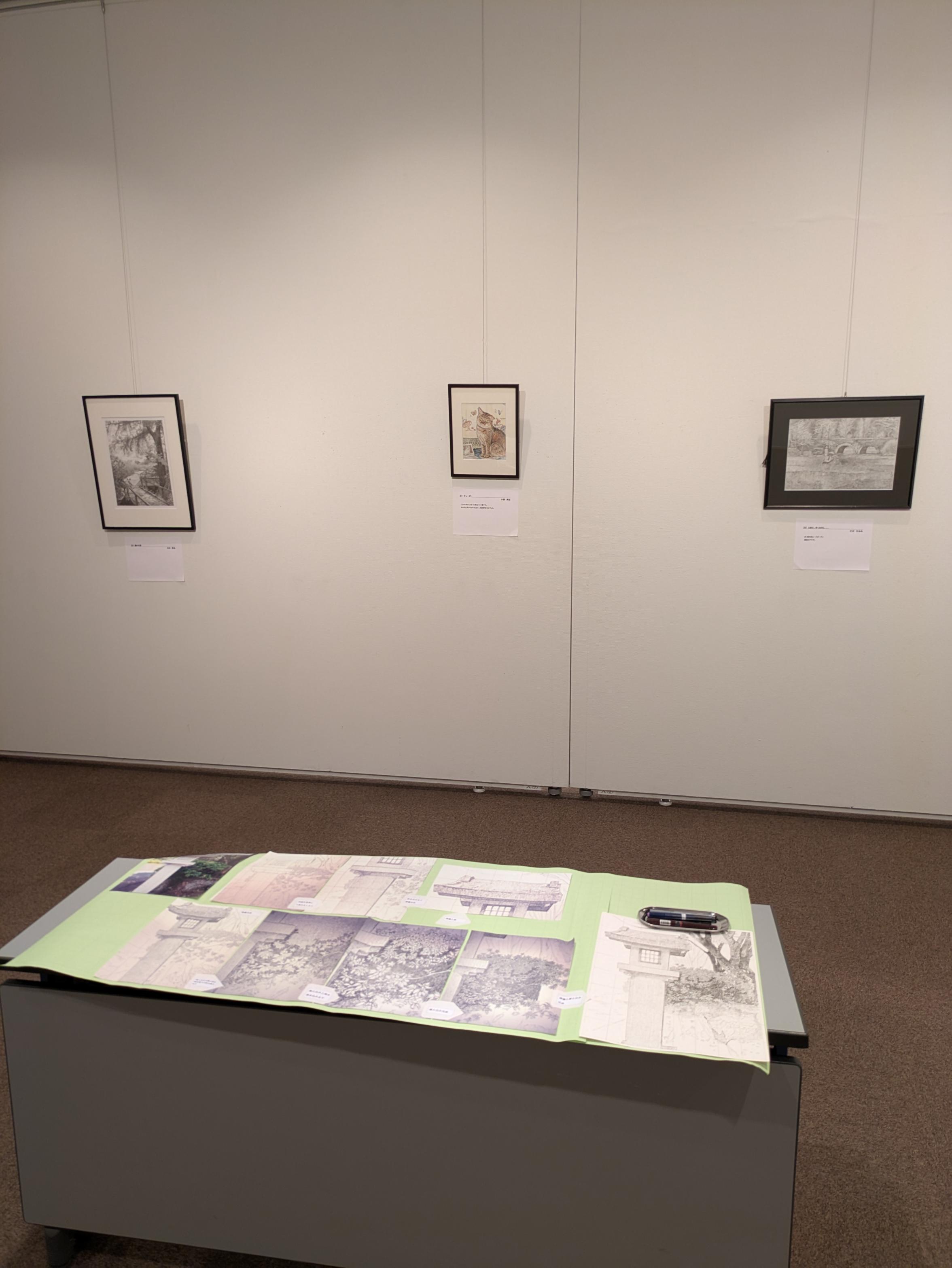 展示の様子