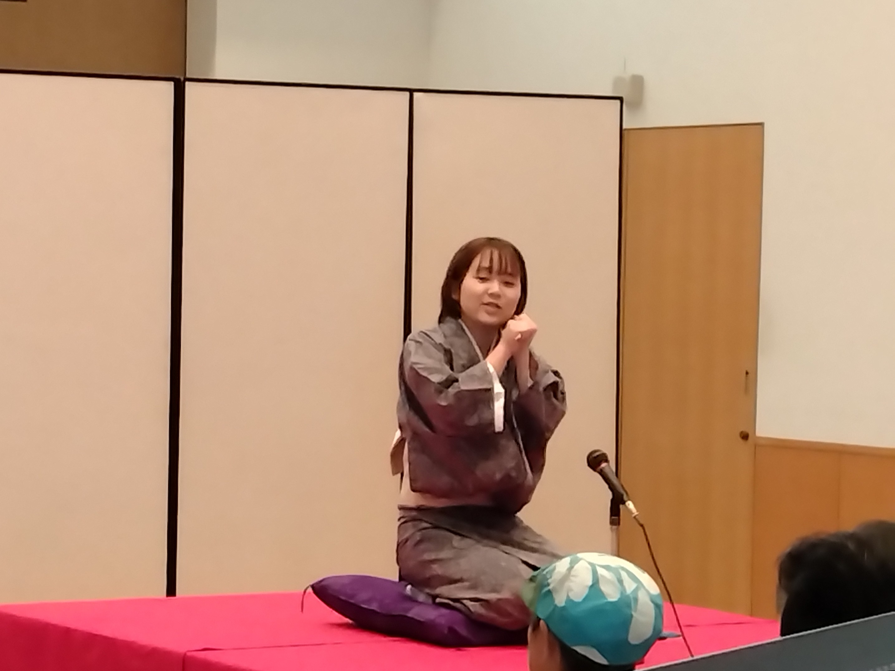 落語会の様子