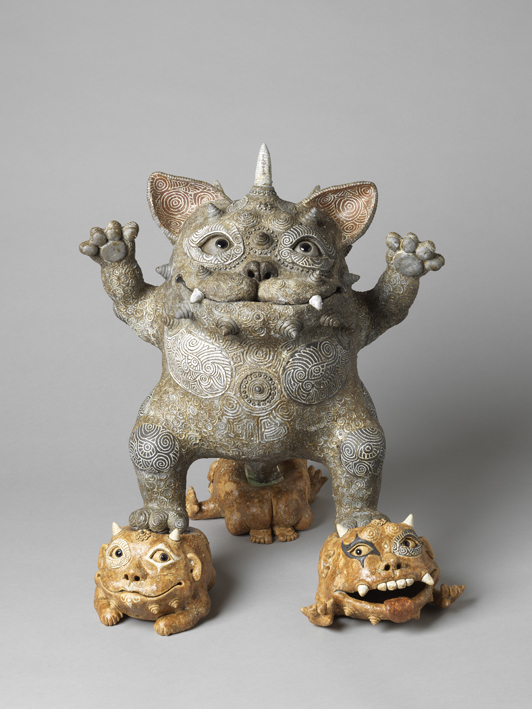 田崎太郎_毘舎羅門猫神_2021年