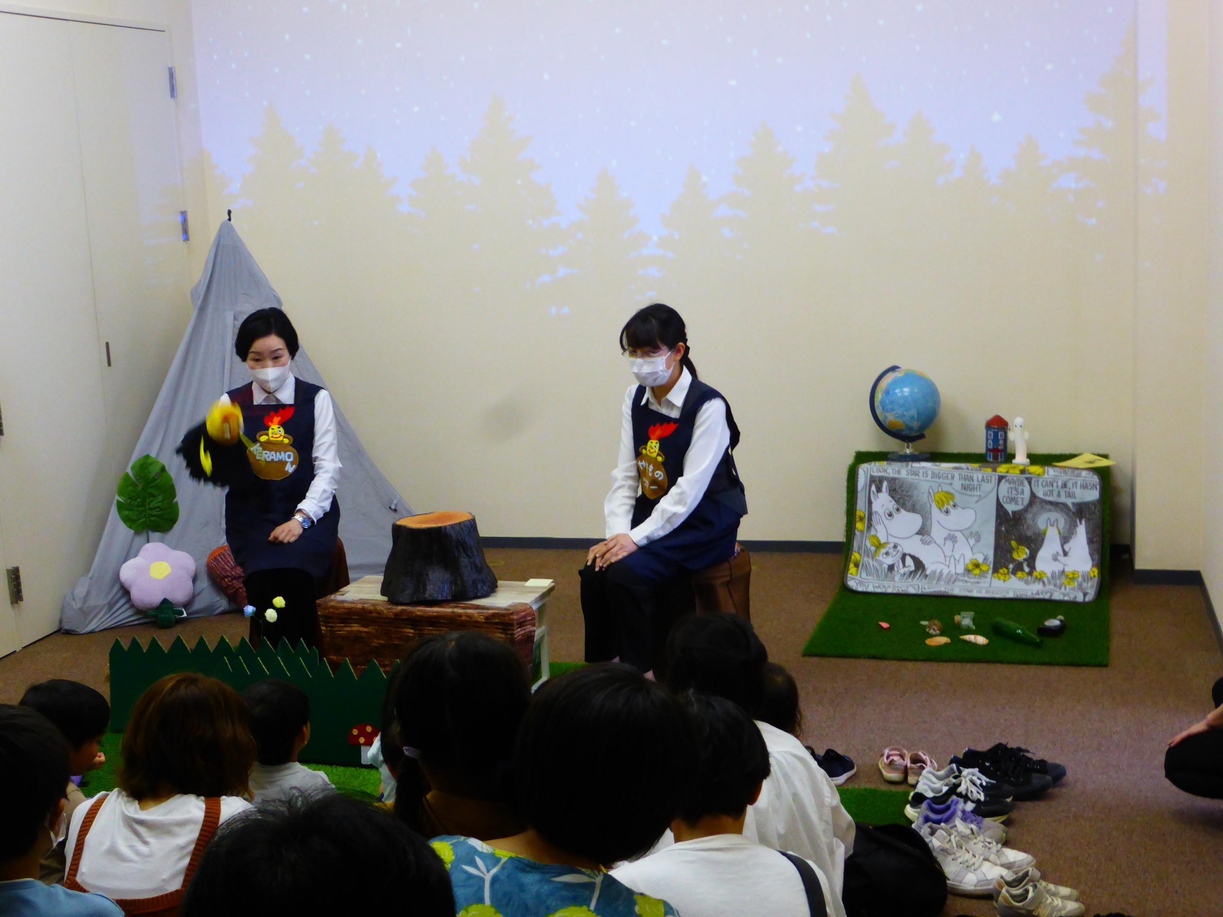 読み聞かせの様子