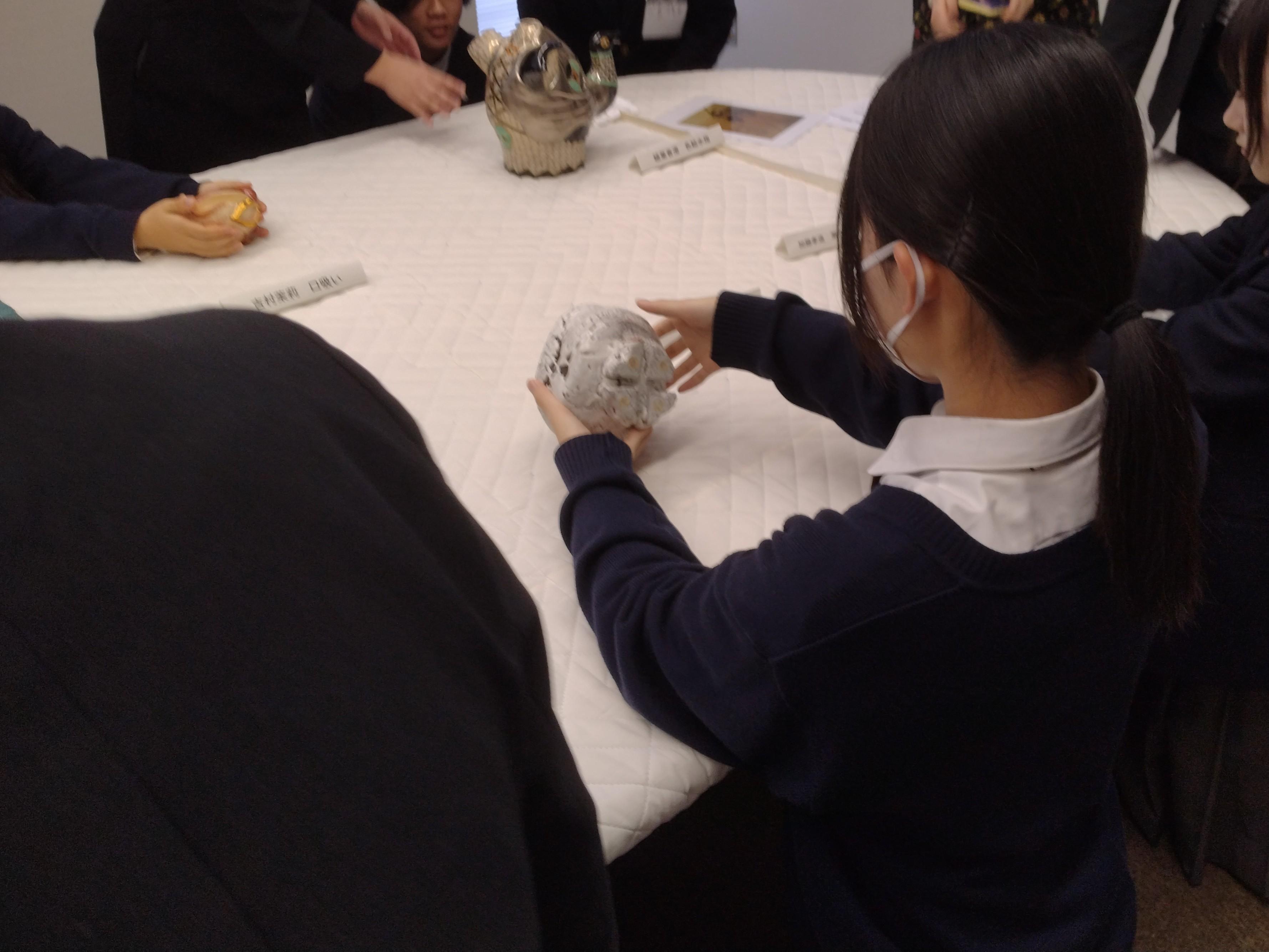 茶道部交流会の様子