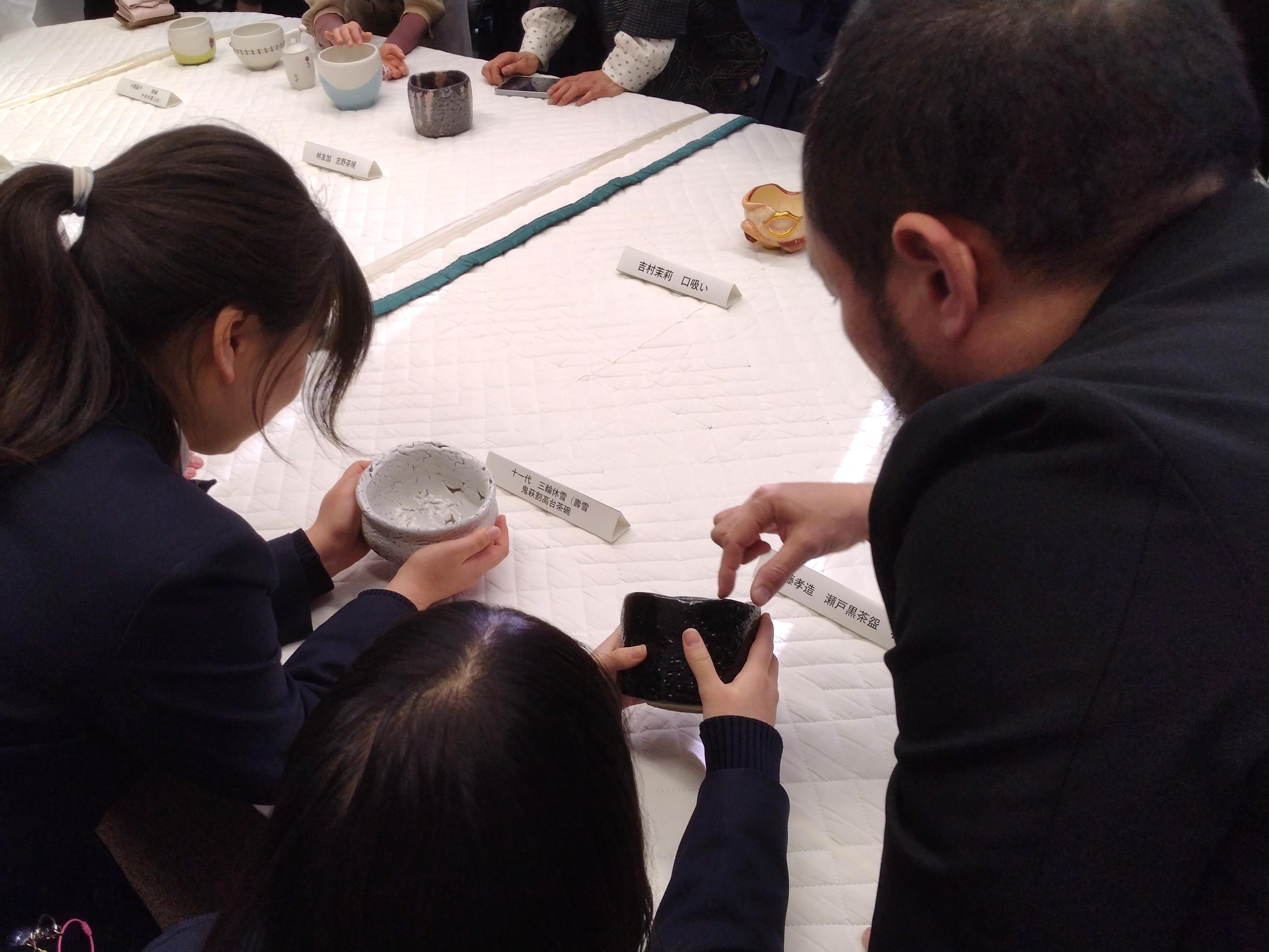 茶道部交流会の様子 茶道部交流会の様子