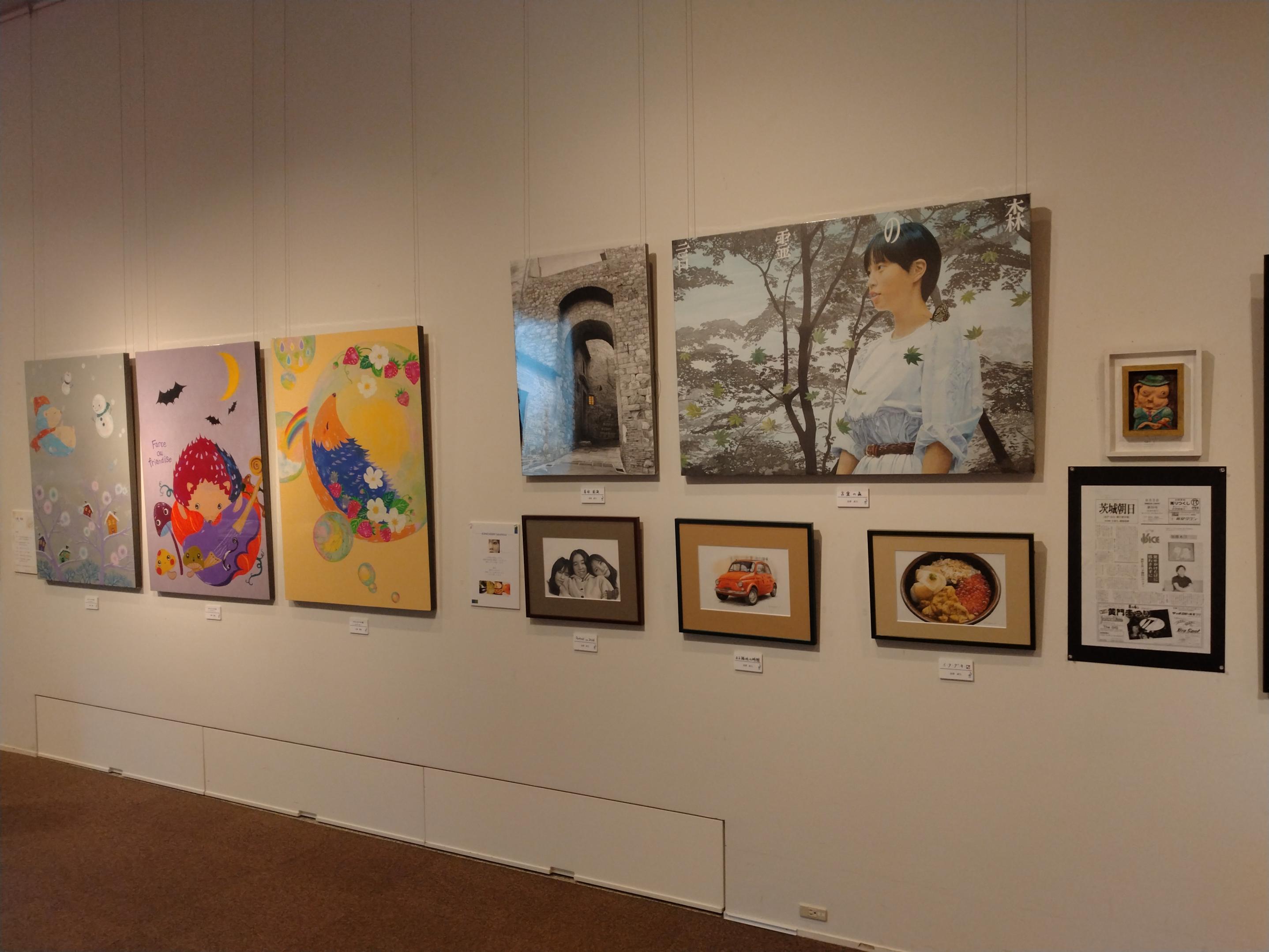 展示の様子